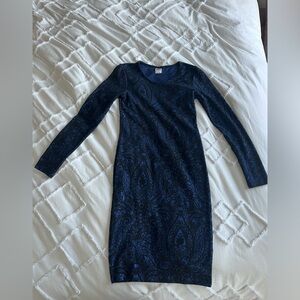 VERO MODA Navy bodycon dress